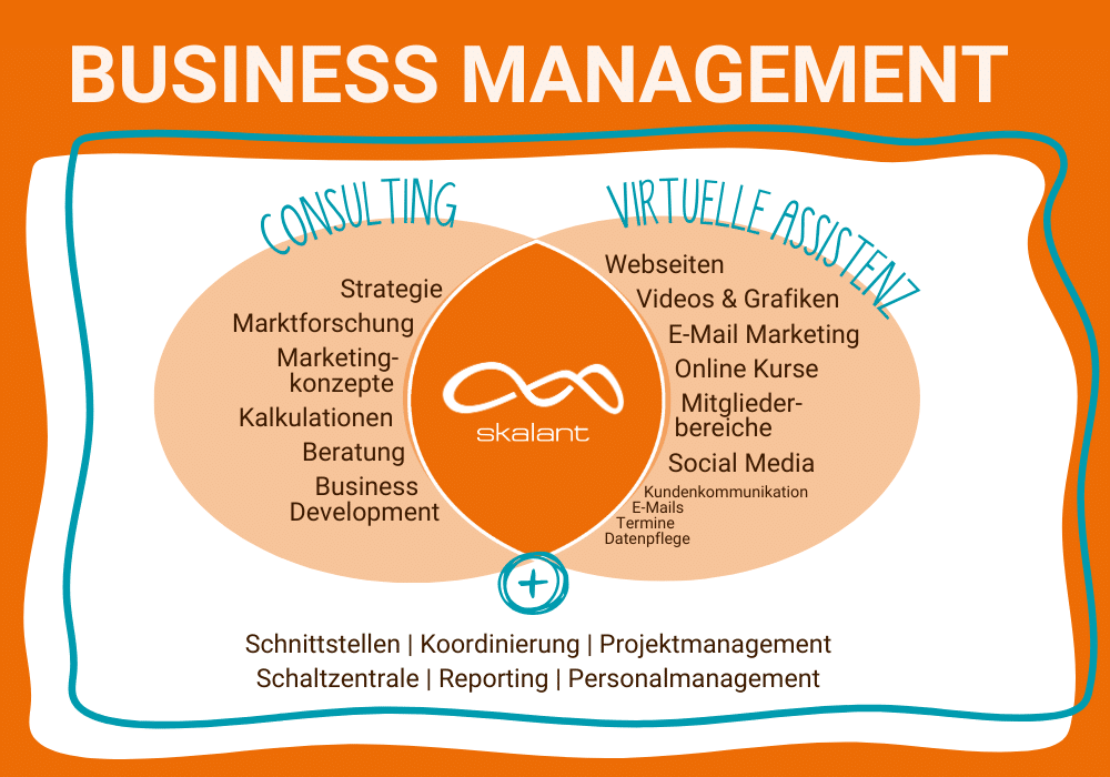 Business Management als Schnittmenge zwischen Consulting und Virtueller Assistenz. Strategie, Konzepte und operative Umsetzung